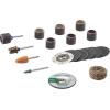 image:imageDremel EZ72701 EZ Lock Sanding amp Grinding Rotary Tool Accessories Kit 18Piece Assorted Set  Perfect for Detail Sanding and SharpeningNew Model