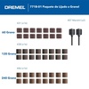 image:imageDremel Sanding Band Kit 48Piece Set 128mm Sanding Bands with 3 Grits and 2 Mandrels for Rotary and MultiTools for Shaping Smoothing amp Finishing
