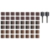 image:imageDremel Sanding Band Kit 48Piece Set 128mm Sanding Bands with 3 Grits and 2 Mandrels for Rotary and MultiTools for Shaping Smoothing amp Finishing