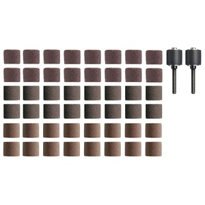 image:imageDremel Sanding Band Kit 48Piece Set 128mm Sanding Bands with 3 Grits and 2 Mandrels for Rotary and MultiTools for Shaping Smoothing amp Finishing