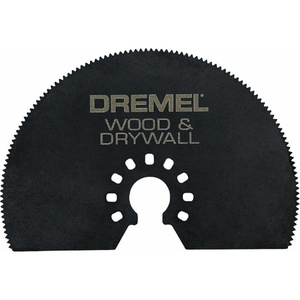 image:imageDremel MM450B 3Pack Wood amp Drywall Oscillating MultiTool Blades Cutting Blades Perfect For Precise Cuts  Universal QuickFit Interface Fits Bosch Makita Milwaukee and Rockwell Black1 Pack